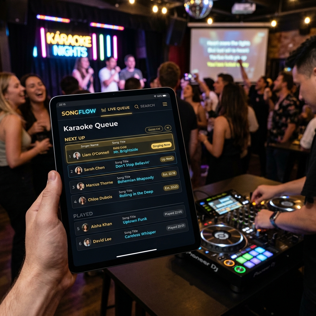 Dashboard do DJ